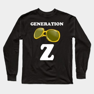 Generation Z - Era of yellow colors Long Sleeve T-Shirt